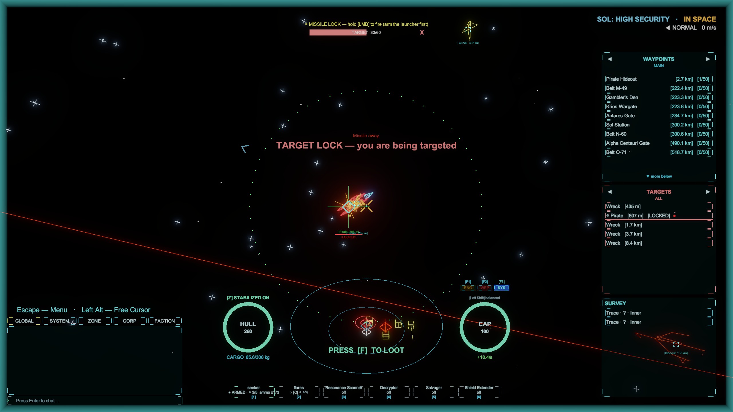 Combat in StarFrame