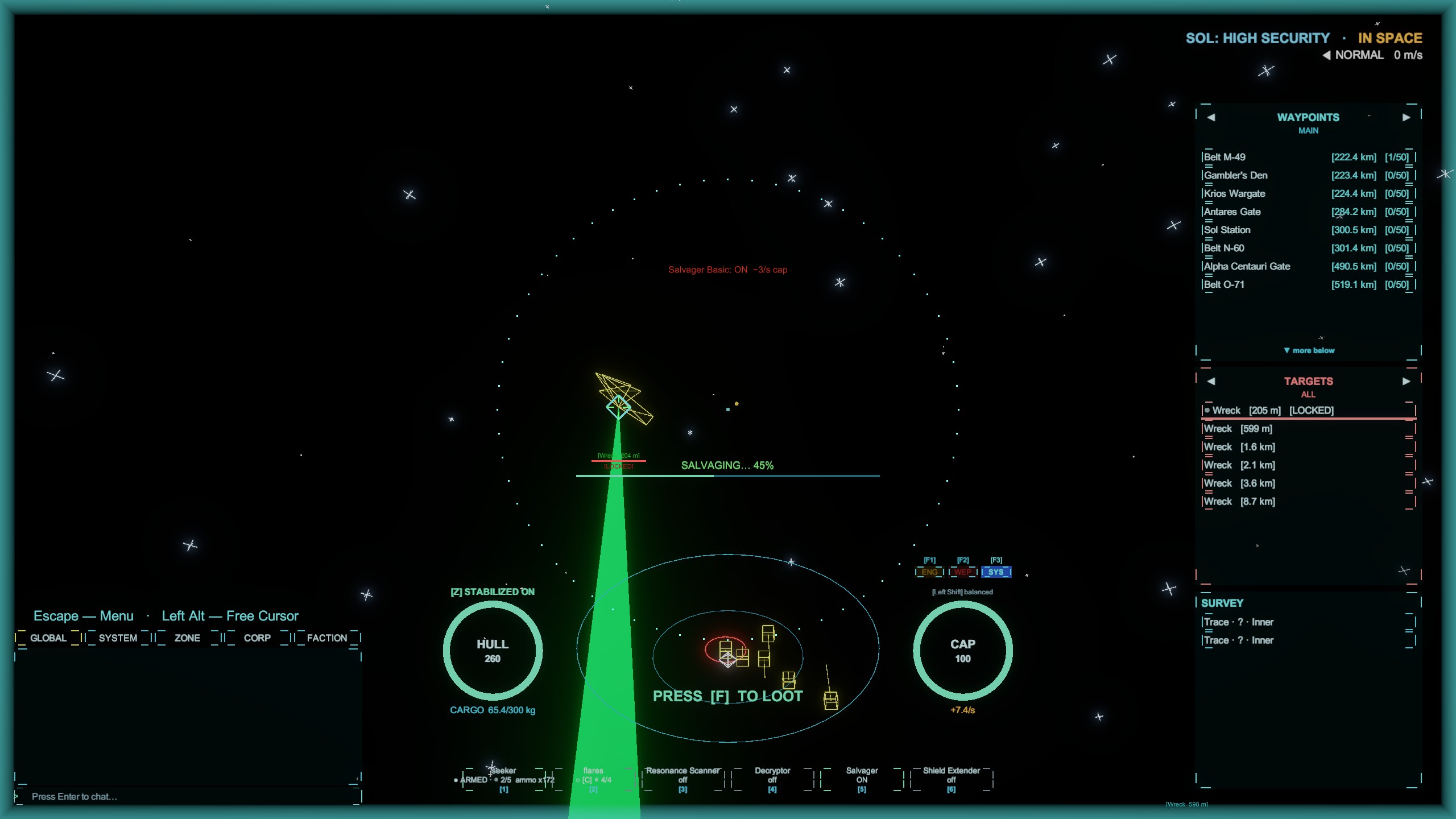 Combat in StarFrame