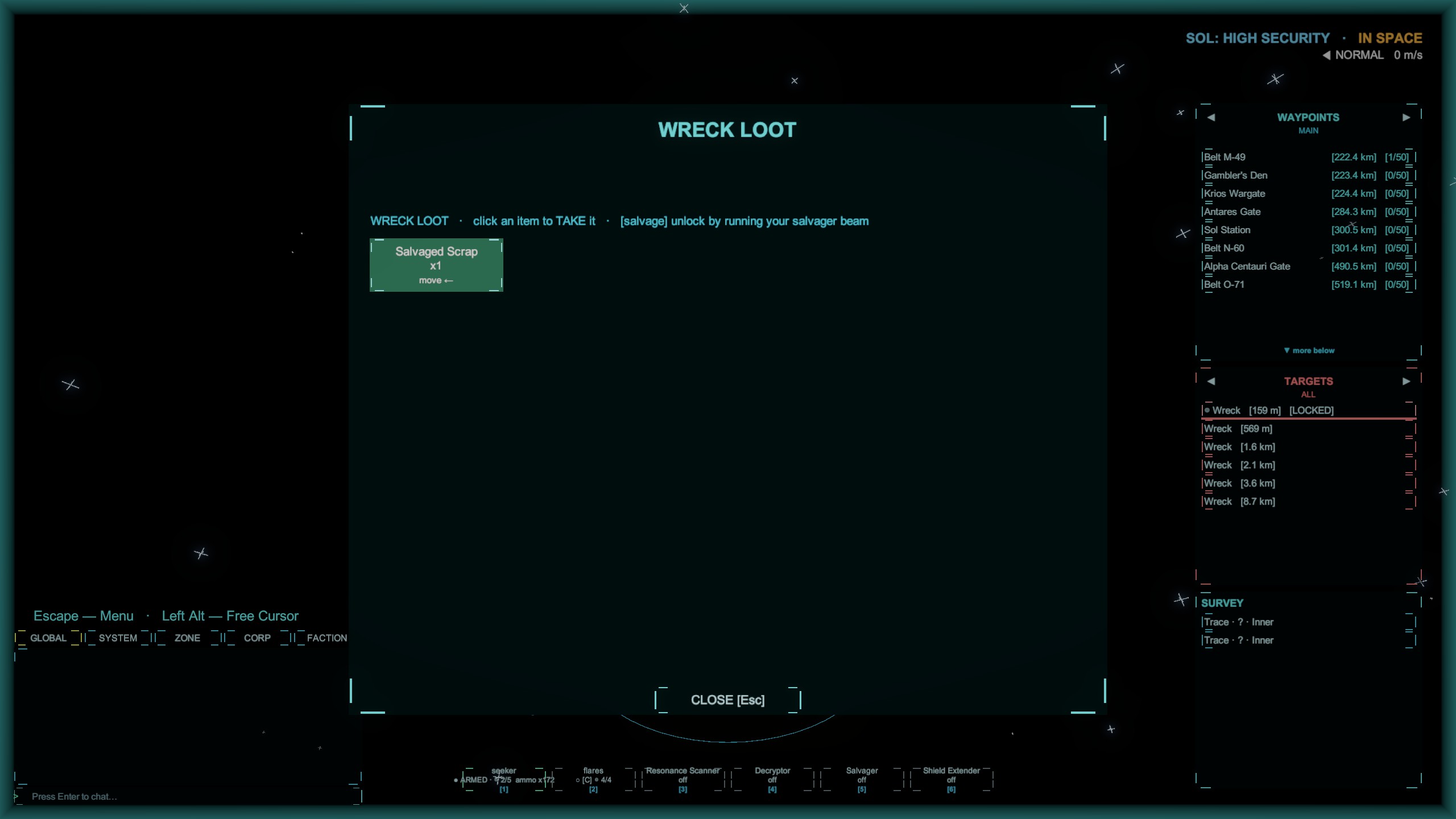 Combat in StarFrame