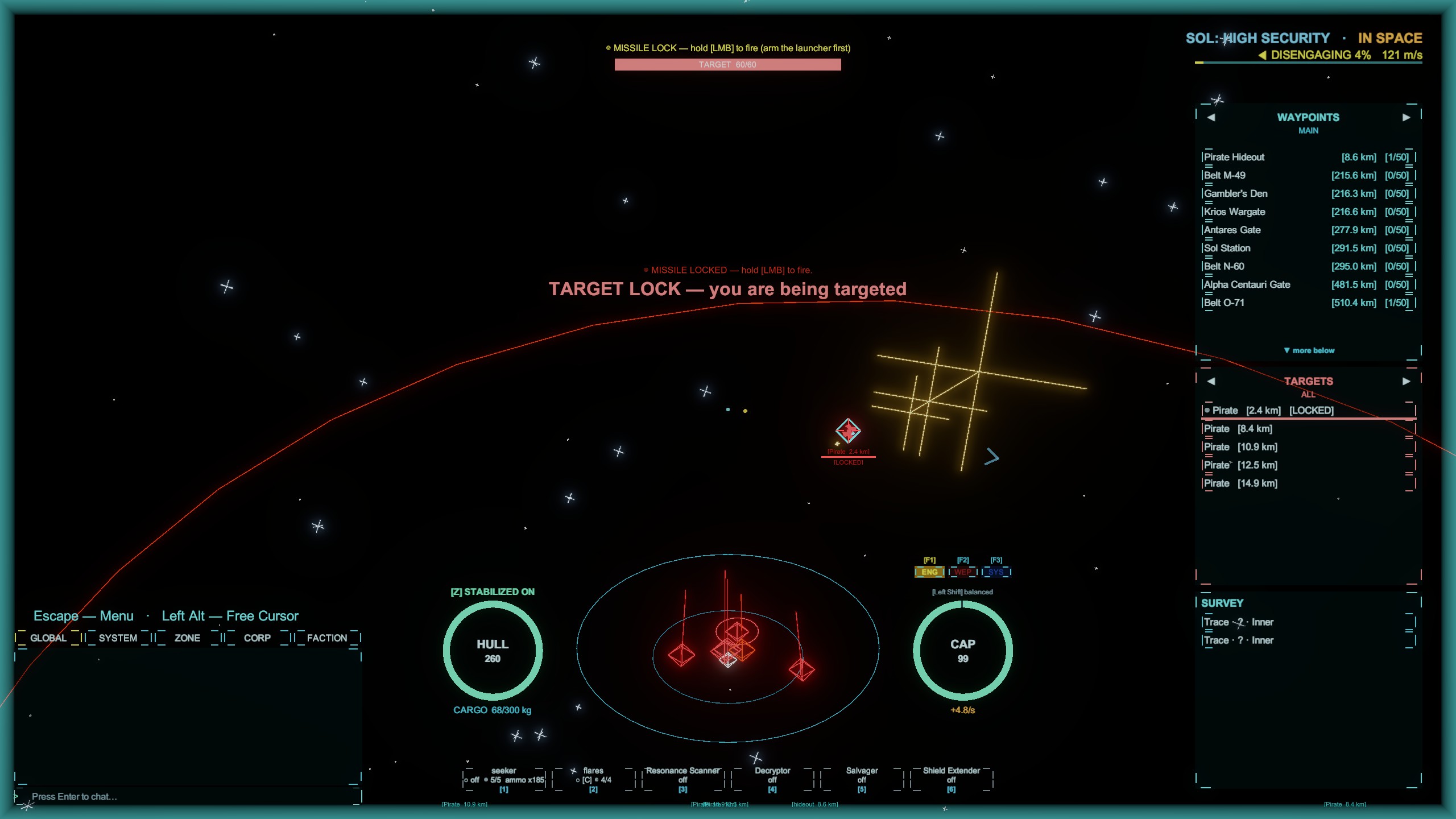 Combat in StarFrame