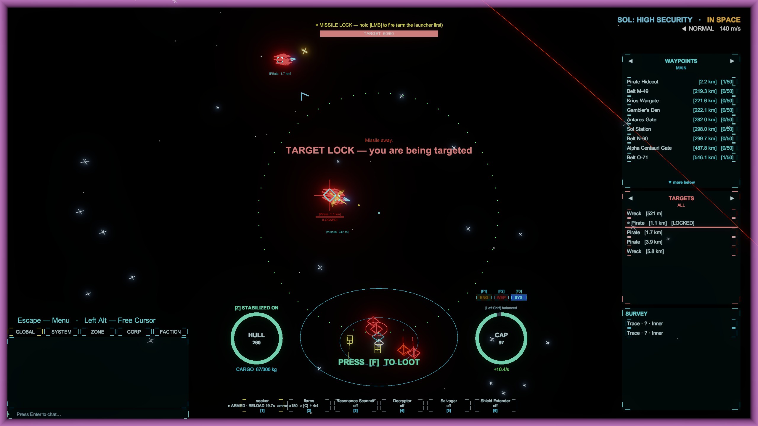 Combat in StarFrame