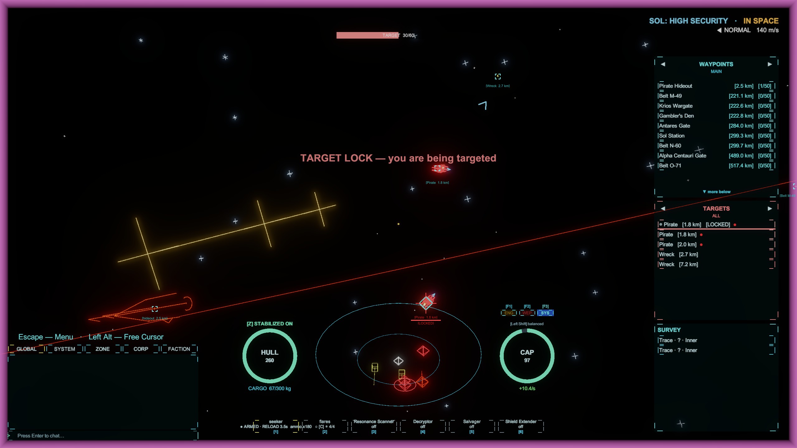 Combat in StarFrame