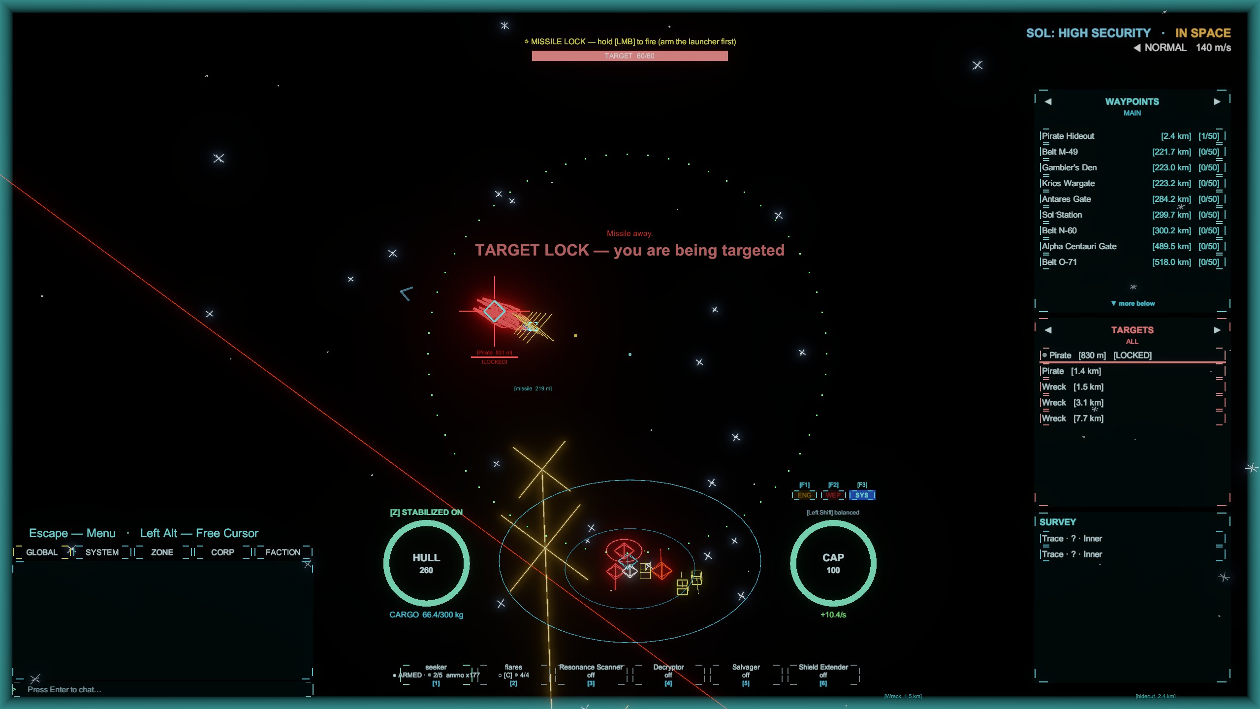 Combat in StarFrame